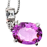 ピンクサファイア 1.373ct ダイヤモンド 0.13ct ネックレス Pt900プラチナ/Pt850プラチナ 3.3g 45cm レディース
【中古】【真子質店】【NN】




【YIY】