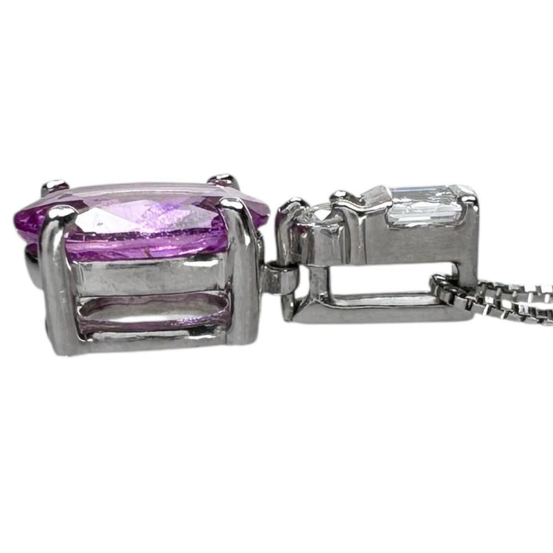 ピンクサファイア 1.373ct ダイヤモンド 0.13ct ネックレス Pt900プラチナ/Pt850プラチナ 3.3g 45cm レディース
【中古】【真子質店】【NN】




【YIY】
