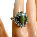 11号 クリソベリルキャッツアイ 3.95ct ダイヤモンド 計0.96ct リング・指輪 Pt900プラチナ 10.6g レディース
【中古】【真子質店】【NN】




【IDSY】