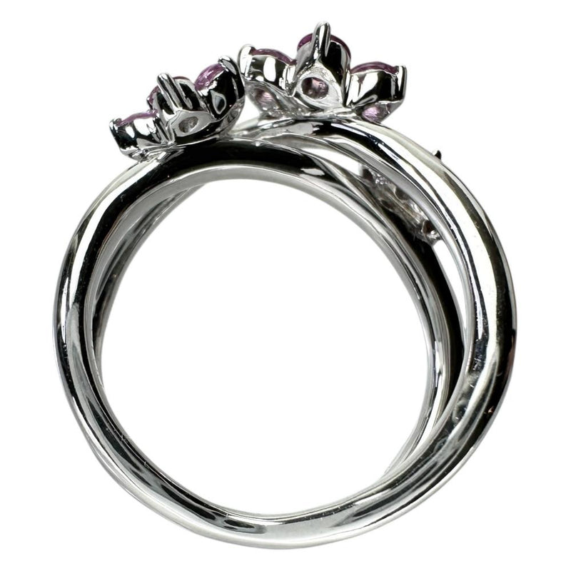 12号 花/フラワーモチーフ ピンクサファイア 1.10ct ダイヤモンド 0.16ct リング・指輪 K18WGホワイトゴールド 18金 7.9g レディース
【中古】【真子質店】【NN】




【Sxx】
