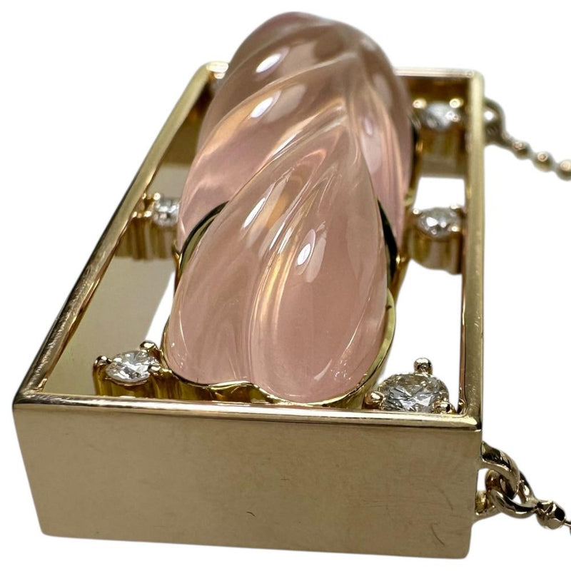 ローズクォーツ 16.9ct ダイヤモンド 0.224ct ネックレス K18PGピンクゴールド 18金 14.2g 41cm レディース
【中古】【真子質店】【NN】




【ITKx】