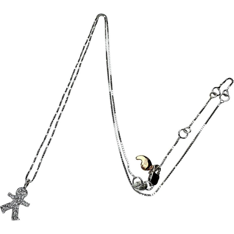 【BIBIGI/ビービージー】 人型 人モチーフ リバーシブル ダイヤモンド エナメル ネックレス K18WGホワイトゴールド 18金 3.4g 44cm レディース
【中古】【真子質店】【NN】




【MaMox】