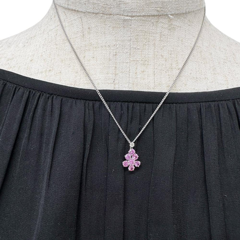 ピンクサファイア 0.91ct ダイヤモンド 0.04ct ペンダントトップ Pt900プラチナ 1.3g レディース
【中古】【真子質店】【NN】




【Yx】