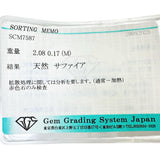 14.5号 フラワーモチーフ マルチサファイア 2.08ct ダイヤモンド 0.17ct リング・指輪 K18WGホワイトゴールド 18金 8.1g レディース
【中古】【真子質店】【NN】




【IITT】