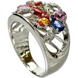 14.5号 フラワーモチーフ マルチサファイア 2.08ct ダイヤモンド 0.17ct リング・指輪 K18WGホワイトゴールド 18金 8.1g レディース
【中古】【真子質店】【NN】




【IITT】