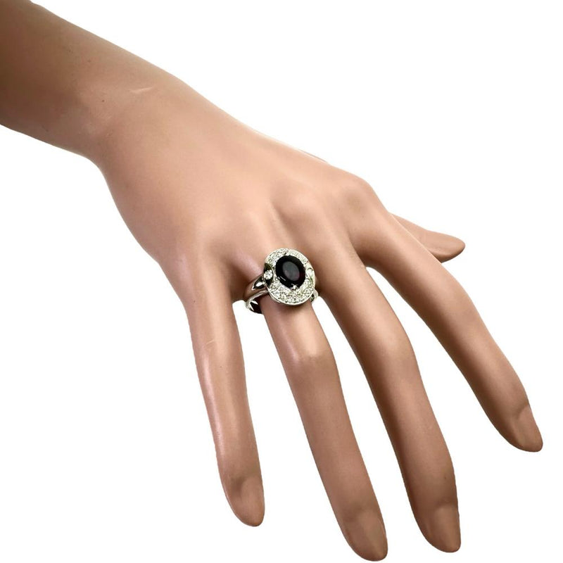 15号 ロードライトガーネット 1.936ct ダイヤモンド 0.51ct リング・指輪 Pt900プラチナ 10.1g レディース
【中古】【真子質店】【NN】




【KDMi】