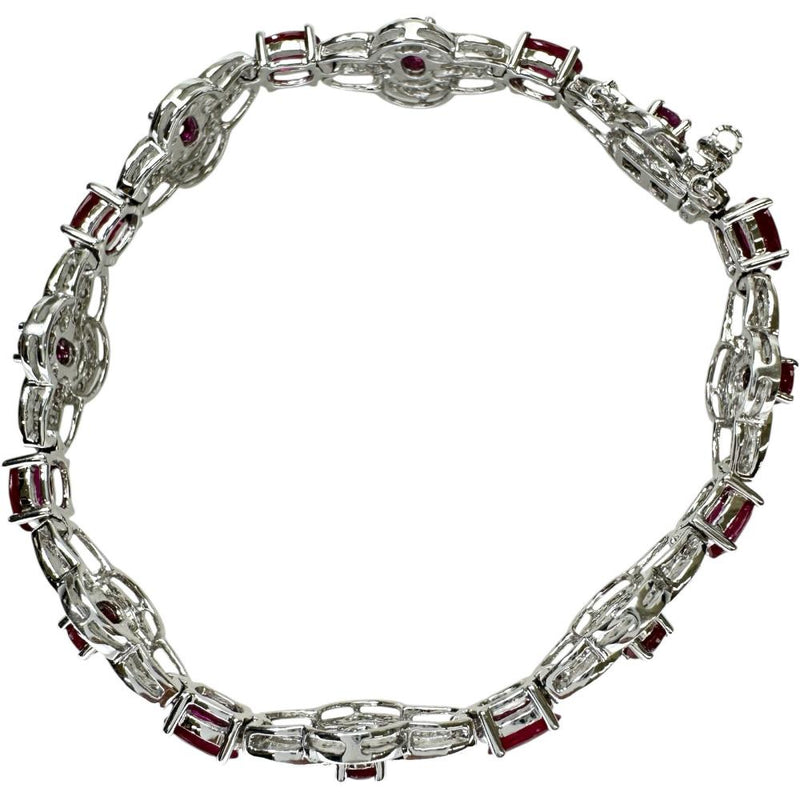 ルビー 6.00ct ダイヤモンド 1.45ct ブレスレット K18WGホワイトゴールド 18金 17.8g 16cm レディース
【中古】【真子質店】【NN】




【MaIMaMo】