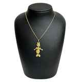 Disney Daisy Chain Necklace, 18K Gold, 8.4g, 40cm, Women's
 [Used] [Makoto Pawn Shop] [BL]




 【III】
 【ex】 