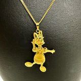 Disney Daisy Chain Necklace, 18K Gold, 8.4g, 40cm, Women's
 [Used] [Makoto Pawn Shop] [BL]




 【III】
 【ex】 