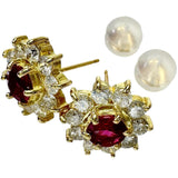 フラワーモチーフ ルビー 0.464×2ct ダイヤモンド 0.285×2ct ピアス K18ゴールド 18金 3.2g レディース
【中古】【真子質店】【NN】




【KDMi】