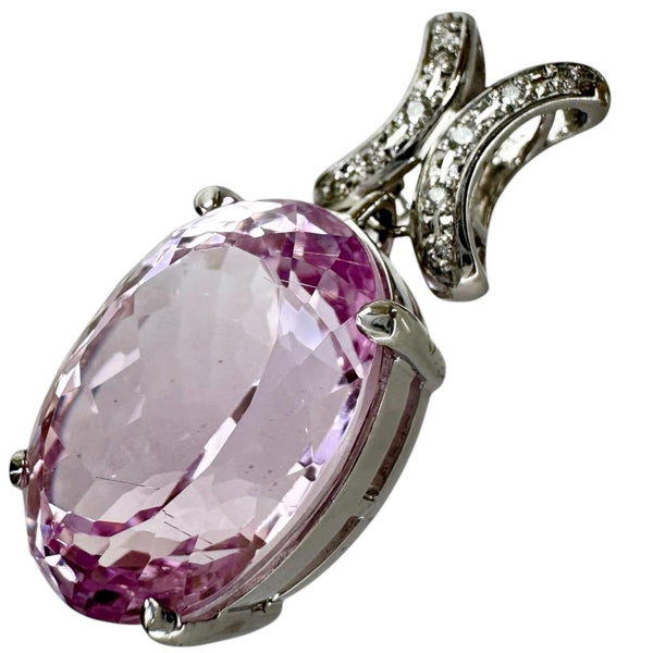 クンツァイト 16.49ct ダイヤモンド 0.05ct ペンダントトップ K18WGホワイトゴールド 18金 8.1g レディース
【中古】【真子質店】【NN】




【MiTMo】