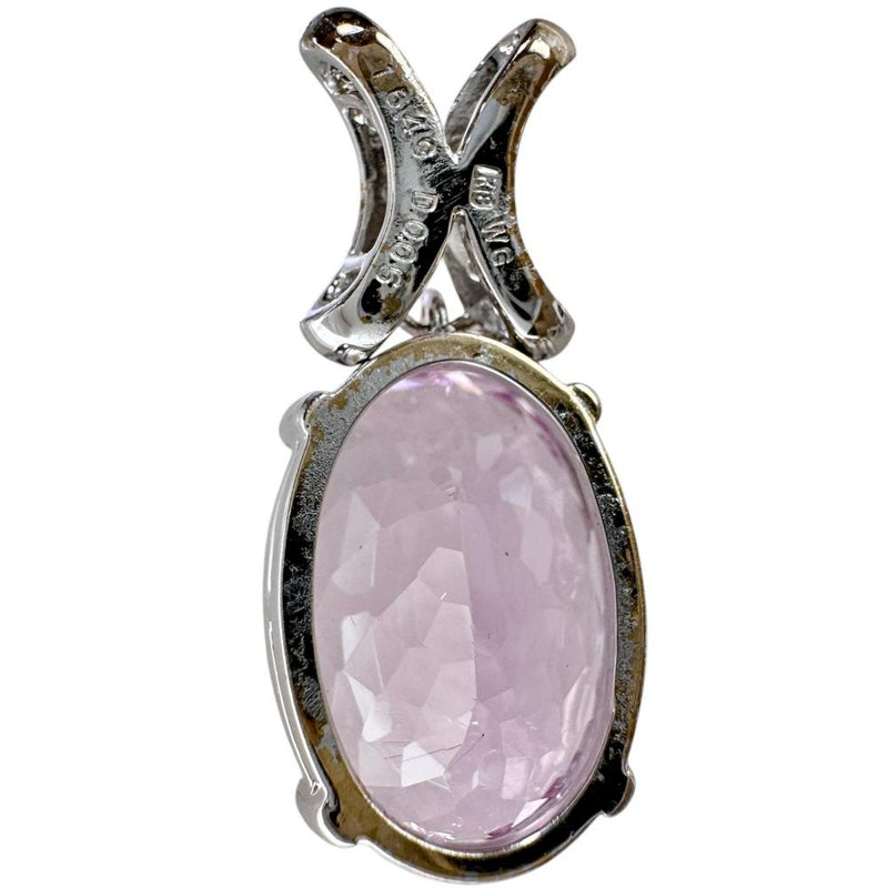 クンツァイト 16.49ct ダイヤモンド 0.05ct ペンダントトップ K18WGホワイトゴールド 18金 8.1g レディース
【中古】【真子質店】【NN】




【MiTMo】