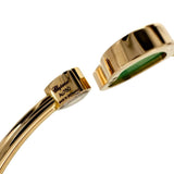 【Chopard/ショパール】 ハッピーハート　グリーンカルセドニー バングル ムービングダイヤモンド 0.05ct ブレスレット K18PGピンクゴールド 18金 10.0g 15.5cm レディース
【中古】【真子質店】【GD】




【IYMiMa】