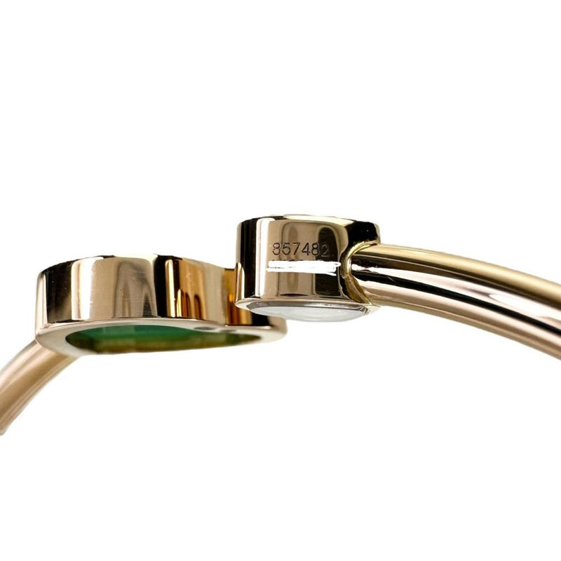 【Chopard/ショパール】 ハッピーハート　グリーンカルセドニー バングル ムービングダイヤモンド 0.05ct ブレスレット K18PGピンクゴールド 18金 10.0g 15.5cm レディース
【中古】【真子質店】【GD】




【IYMiMa】