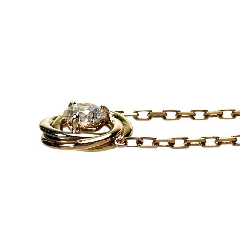 【CARTIER/カルティエ】 トリニティ 1Pダイヤモンド（推定0.17ct） ネックレス K18ゴールド 18金/YG/WG/PG 2.7g 41cm レディース
【中古】【真子質店】【BL】




【TMiYx】