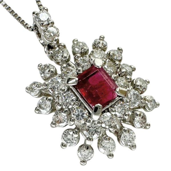 レッドベリル 0.153ct ダイヤモンド 0.50ct ネックレス Pt900プラチナ/Pt850プラチナ 3.2g 45cm レディース
【中古】【真子質店】【NN】




【MiMoMi】