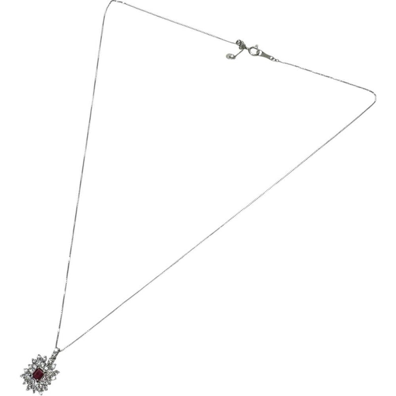 レッドベリル 0.153ct ダイヤモンド 0.50ct ネックレス Pt900プラチナ/Pt850プラチナ 3.2g 45cm レディース
【中古】【真子質店】【NN】




【MiMoMi】