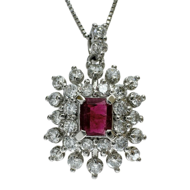 レッドベリル 0.153ct ダイヤモンド 0.50ct ネックレス Pt900プラチナ/Pt850プラチナ 3.2g 45cm レディース
【中古】【真子質店】【NN】




【MiMoMi】