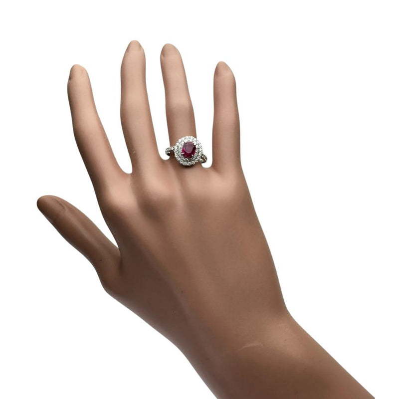 13号 ビルマ産ルビー 1.330ct ダイヤモンド 0.74ct リング・指輪 Pt900プラチナ 4.4g レディース
【中古】【真子質店】【NN】




【TDKMo】