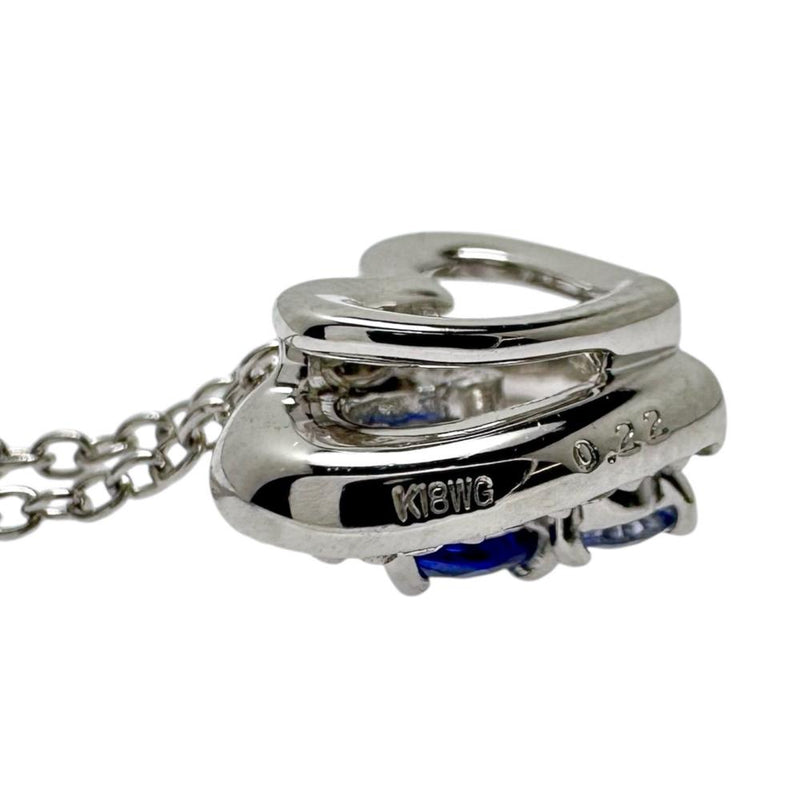 【Ponte Vecchio/ポンテヴェキオ】 サファイア 計0.22ct ダイヤモンド 計0.20ct ネックレス K18WGホワイトゴールド 18金 3.5g 40cm レディース
【中古】【真子質店】【NN】




【MoTMi】