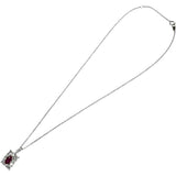 ビルマ産ルビー 0.72ct ダイヤモンド 0.85ct ネックレス Pt900プラチナ/Pt850プラチナ 5.1g 41cm レディース
【中古】【真子質店】【NN】




【IYSD】