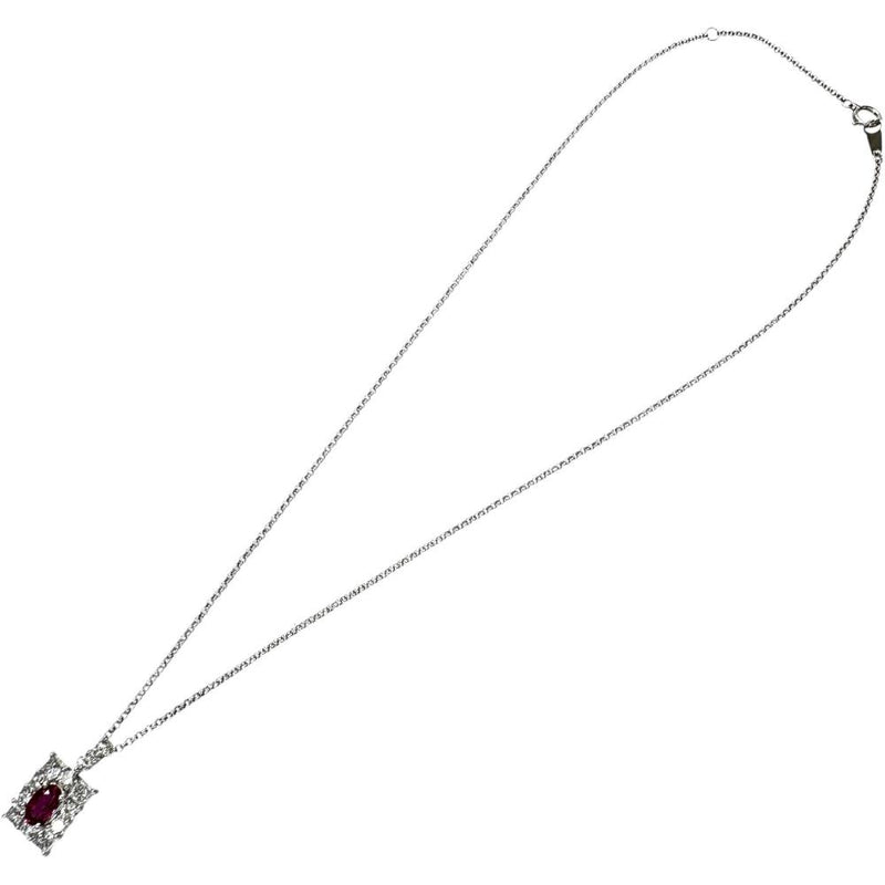 ビルマ産ルビー 0.72ct ダイヤモンド 0.85ct ネックレス Pt900プラチナ/Pt850プラチナ 5.1g 41cm レディース
【中古】【真子質店】【NN】




【IYSD】