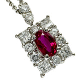 ★★最終特価品 ビルマ産ルビー 0.72ct ダイヤモンド 0.85ct ネックレス Pt900プラチナ/Pt850プラチナ 5.1g 41cm レディース
【中古】【真子質店】【NN】




【IYSD】