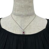 ビルマ産ルビー 0.72ct ダイヤモンド 0.85ct ネックレス Pt900プラチナ/Pt850プラチナ 5.1g 41cm レディース
【中古】【真子質店】【NN】




【IYSD】