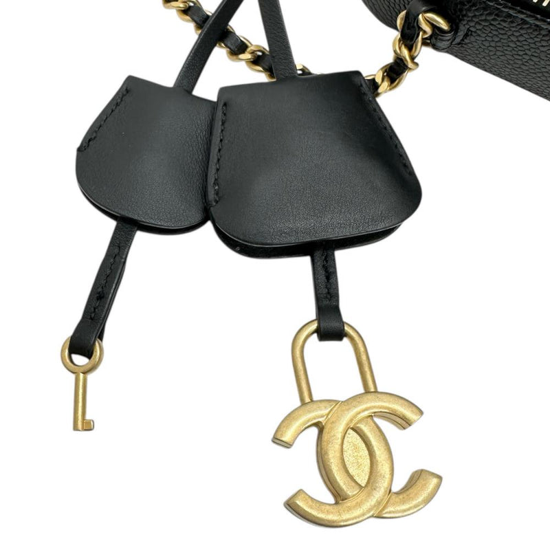 【CHANEL/シャネル】 フィリグリー バニティバッグ A93342 2WAYショルダーバッグ ハンドバッグ 27番（2019年頃） キャビアスキン ブラックレザー/ゴールド金具 レディース【中古】【真子質店】【BL】




【MaMaDD】