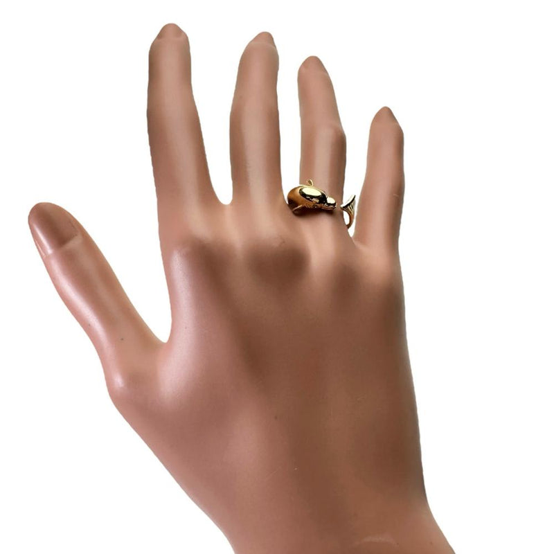 13号 イルカモチーフ ダイヤモンド 0.02ct リング・指輪 K18ゴールド 18金 2.7g レディース
【中古】【真子質店】【NN】




【MaIx】
