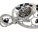 亀モチーフ サファイア 0.88ct ダイヤモンド 0.01/0.96ct ネックレス K18WGホワイトゴールド 18金 8.1g 45cm レディース
【中古】【真子質店】【NN】




【IDSY】