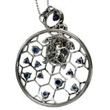 亀モチーフ サファイア 0.88ct ダイヤモンド 0.01/0.96ct ネックレス K18WGホワイトゴールド 18金 8.1g 45cm レディース
【中古】【真子質店】【NN】




【IDSY】