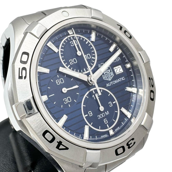 【TAG HEUER/タグホイヤー】 アクアレーサー クロノ CAP2112 保証書/ギャラ付き 腕時計 ステンレススチール 自動巻き/オートマ ブルー文字盤/シルバーベルト メンズ
【中古】【真子質店】【GD】




【IxMox】