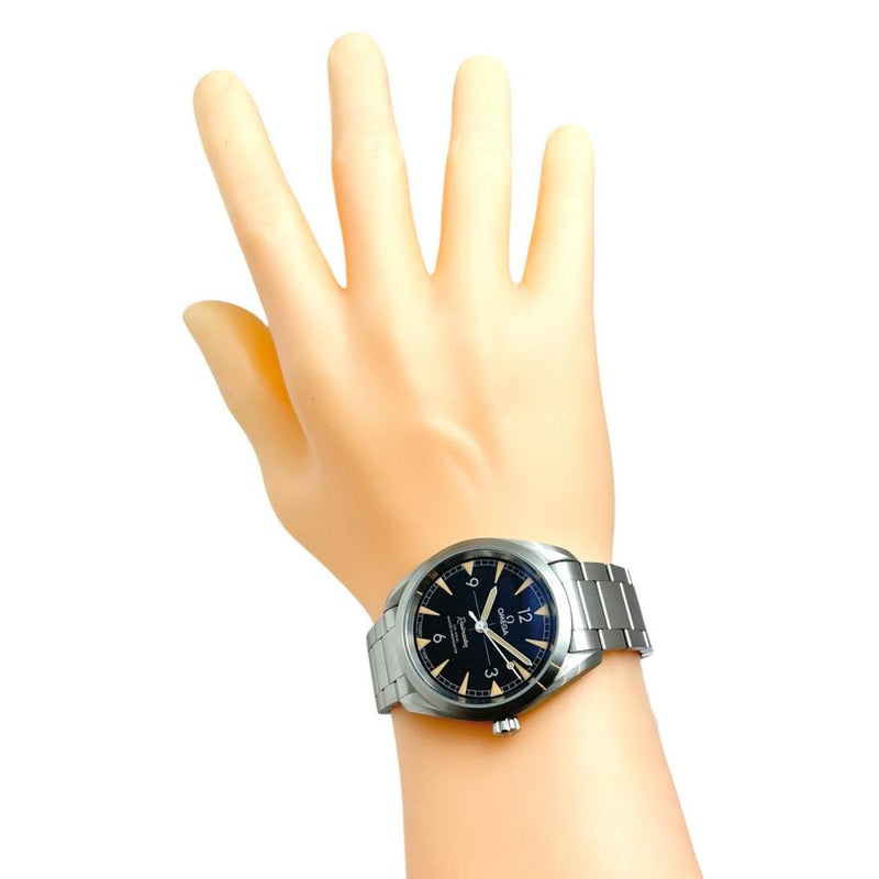【OMEGA/オメガ】 レイルマスター 220.10.40.20.01.001 腕時計 ステンレススチール 自動巻き/オートマ ブラック文字盤/シルバーベルト メンズ
【中古】【真子質店】【BL】




【MaYTx】