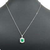 エメラルド 0.94ct ダイヤモンド 0.70ct ペンダントトップ Pt900プラチナ 3.9g レディース
【中古】【真子質店】【NN】




【SSx】