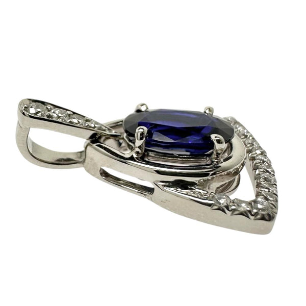 サファイア 0.943ct ダイヤモンド 計0.12ct ペンダントトップ Pt900プラチナ 2.6g レディース
【中古】【真子質店】【NN】




【MoTMi】
