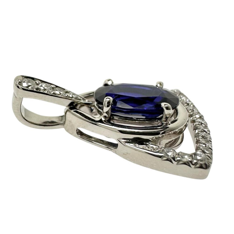 サファイア 0.943ct ダイヤモンド 計0.12ct ペンダントトップ Pt900プラチナ 2.6g レディース
【中古】【真子質店】【NN】




【MoTMi】