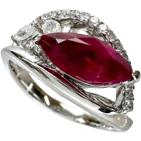 12号 ビルマ産ルビー 2.01ct ダイヤモンド 0.40ct リング・指輪 Pt900プラチナ 9.4g レディース
【中古】【真子質店】【NN】




【MaDYMo】