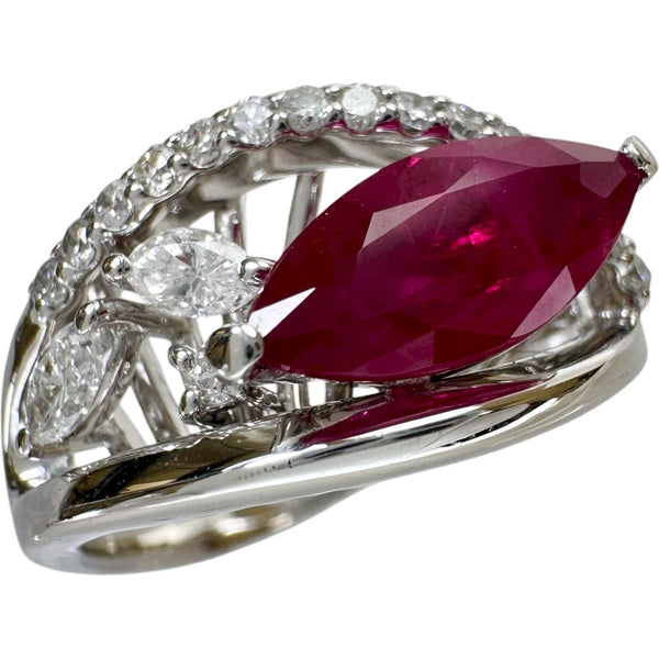 12号 ビルマ産ルビー 2.01ct ダイヤモンド 0.40ct リング・指輪 Pt900プラチナ 9.4g レディース
【中古】【真子質店】【NN】




【MaDYMo】