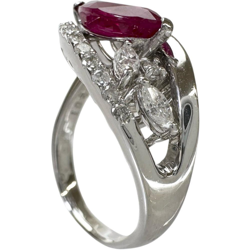 12号 ビルマ産ルビー 2.01ct ダイヤモンド 0.40ct リング・指輪 Pt900プラチナ 9.4g レディース
【中古】【真子質店】【NN】




【MaDYMo】
