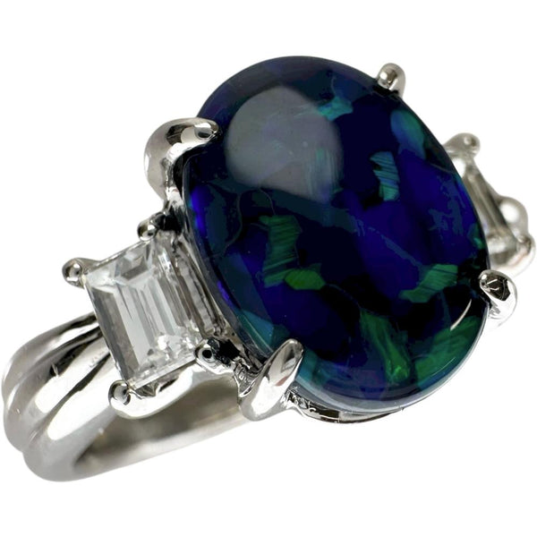 12号 ブラックオパール 2.15ct ダイヤモンド 0.35ct リング・指輪 Pt900プラチナ 7.0g レディース
【中古】【真子質店】【NN】




【IDMax】