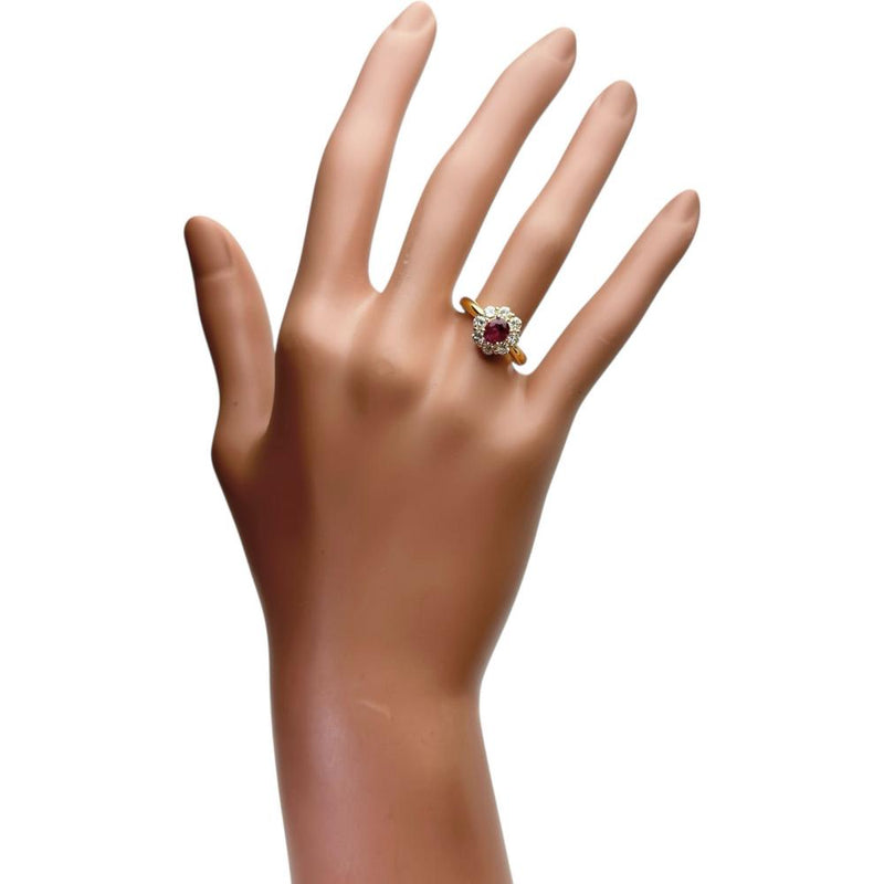 13.5号 ルビー 0.77ct ダイヤモンド 0.65ct リング・指輪 K18ゴールド 18金 5.0g レディース
【中古】【真子質店】【NN】




【ITKY】