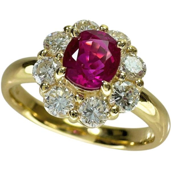 13.5号 ルビー 0.77ct ダイヤモンド 0.65ct リング・指輪 K18ゴールド 18金 5.0g レディース
【中古】【真子質店】【NN】




【ITKY】