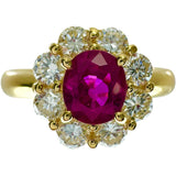 13.5号 ルビー 0.77ct ダイヤモンド 0.65ct リング・指輪 K18ゴールド 18金 5.0g レディース
【中古】【真子質店】【NN】




【ITKY】