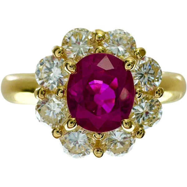 13.5号 ルビー 0.77ct ダイヤモンド 0.65ct リング・指輪 K18ゴールド 18金 5.0g レディース
【中古】【真子質店】【NN】




【ITKY】