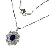 サファイア 1.137ct ダイヤモンド 0.95ct ネックレス Pt850プラチナ/Pt900プラチナ 7.2g 46cm レディース
【中古】【真子質店】【NN】




【ITIx】