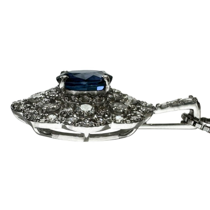 サファイア 1.137ct ダイヤモンド 0.95ct ネックレス Pt850プラチナ/Pt900プラチナ 7.2g 46cm レディース
【中古】【真子質店】【NN】




【ITIx】