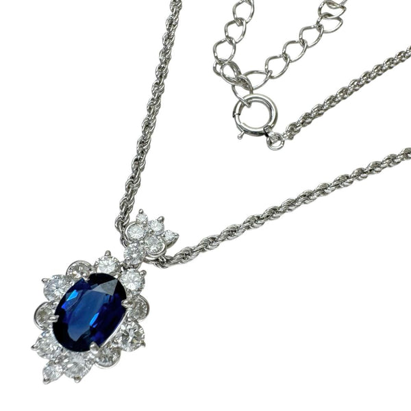サファイア 1.62ct ダイヤモンド 1.13ct ネックレス Pt850プラチナ/Pt900プラチナ 9.8g 43cm レディース
【中古】【真子質店】【NN】




【IYTMi】