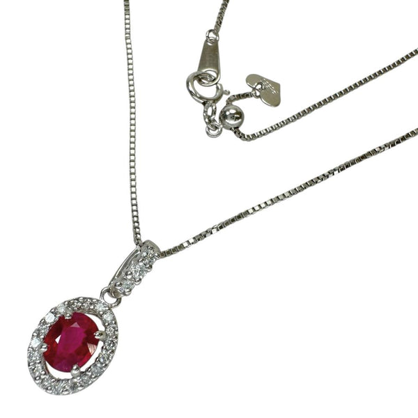 ルビー 0.59ct ダイヤモンド 0.19ct ネックレス Pt850プラチナ/Pt900プラチナ 4.2g 46cm レディース
【中古】【真子質店】【NN】




【MoMiMa】