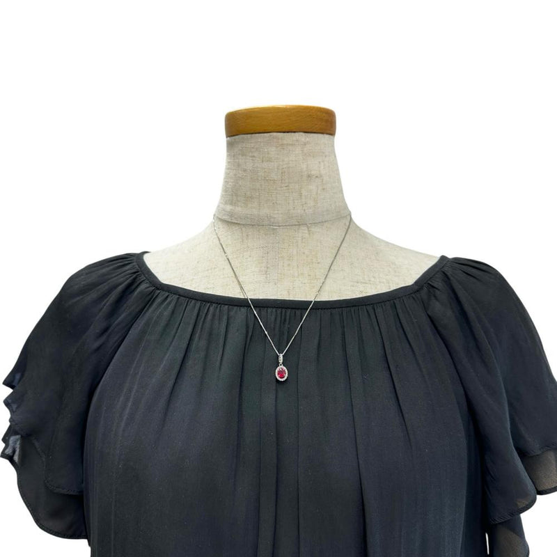 ルビー 0.59ct ダイヤモンド 0.19ct ネックレス Pt850プラチナ/Pt900プラチナ 4.2g 46cm レディース
【中古】【真子質店】【NN】




【MoMiMa】